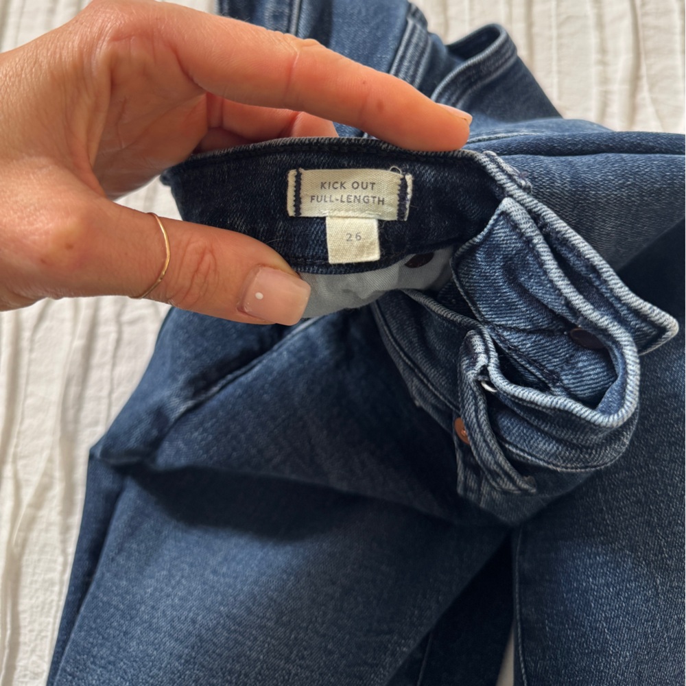 Madewell knockout kick flare jeans - Picture 7 of 8